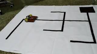 Practice for BITs Goa(1) Maze solving line follower Robot