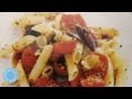 Penne With Cherry Tomatoes and Black Olives - Martha Stewart