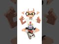 【スプラ3】インクリングとオシャレする相棒【メイキング】#shorts #splatoon3 #illustration