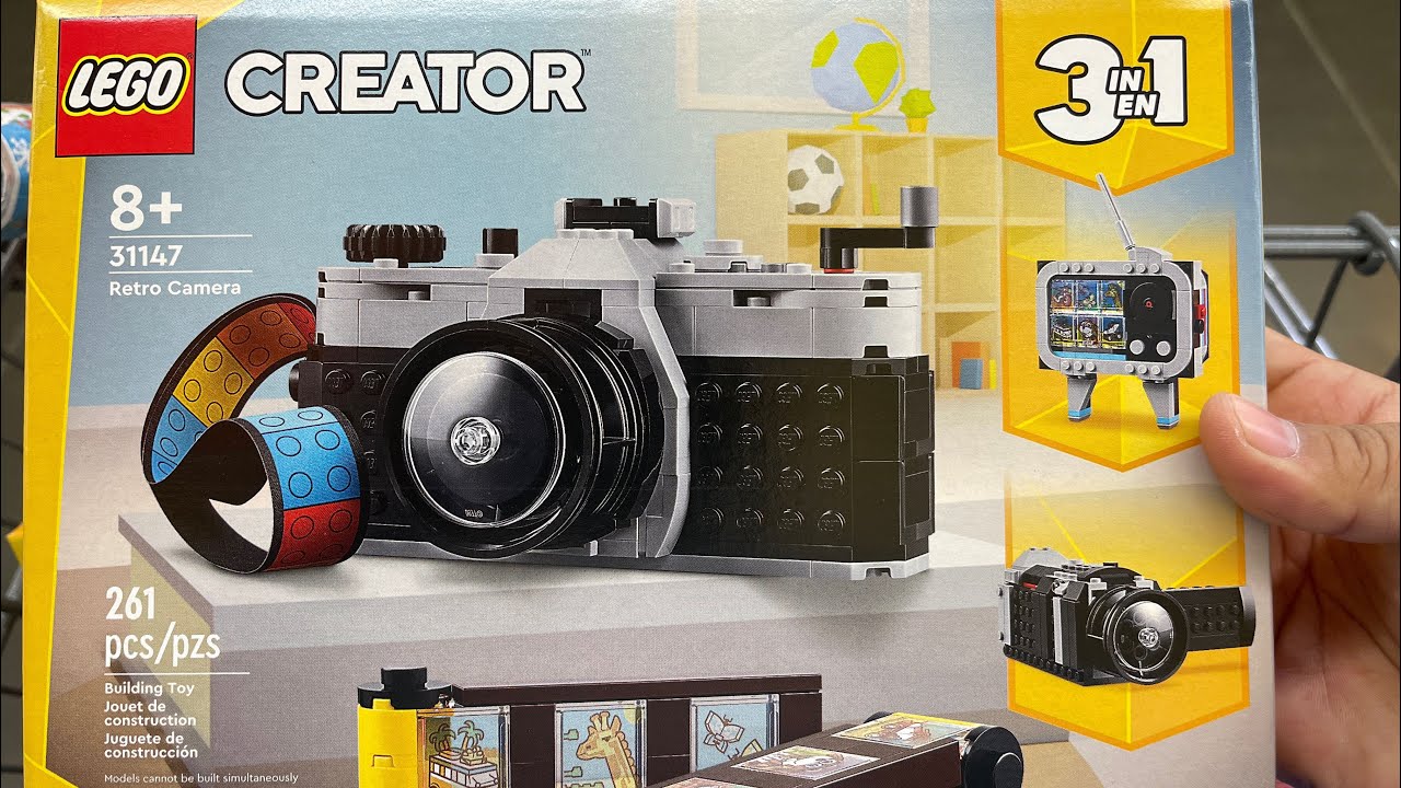 Lego 31147 Retro Camera review - YouTube