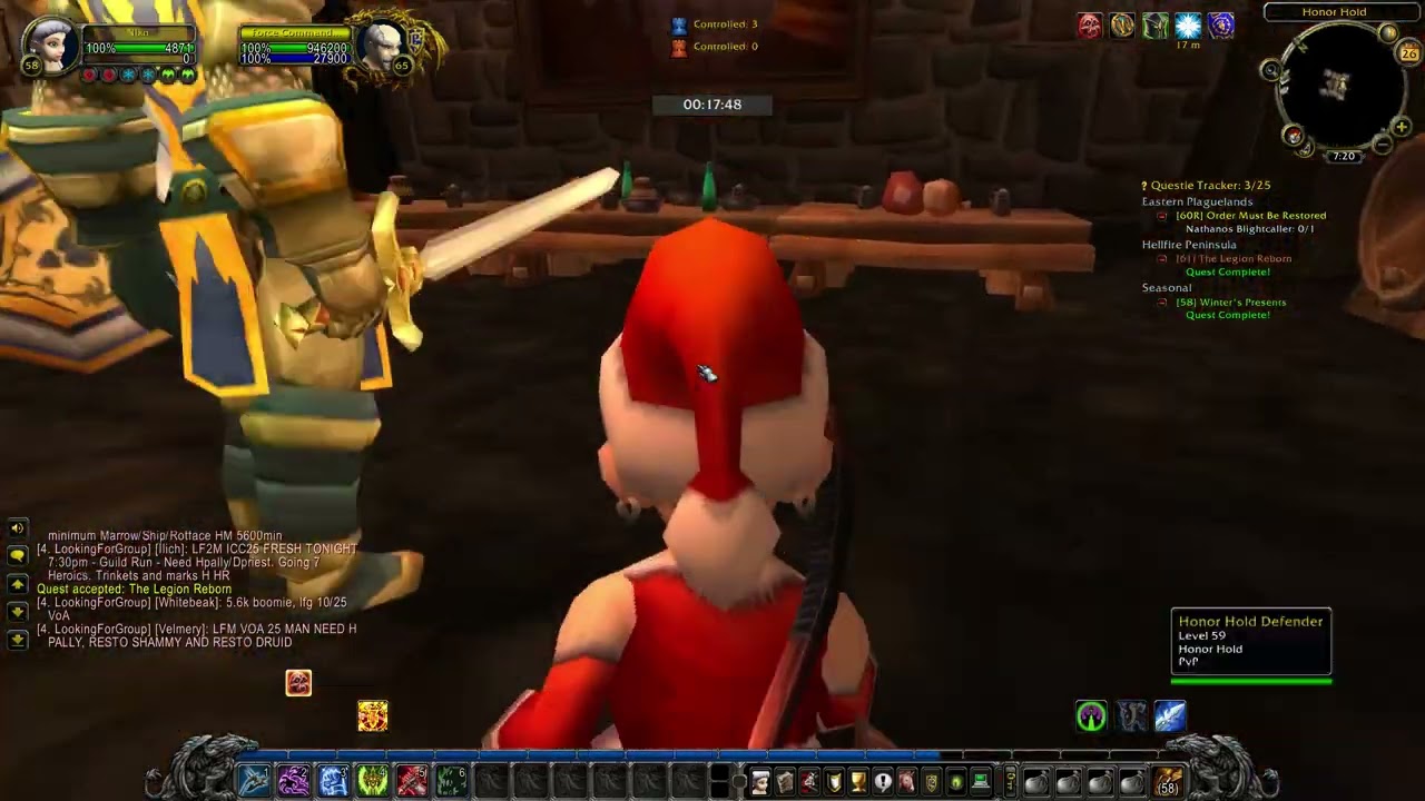 The Legion Reborn - WOW Quest - WOW Classic WotLK ❄️