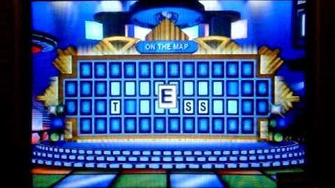 PS2 Wheel of Fortune Run Game 31 Part 1