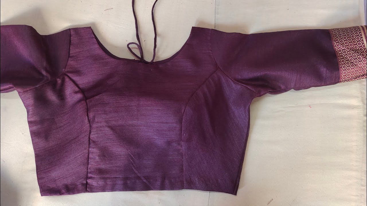 Princess cut blouse cutting stitching tutorial, how to cut and stitch