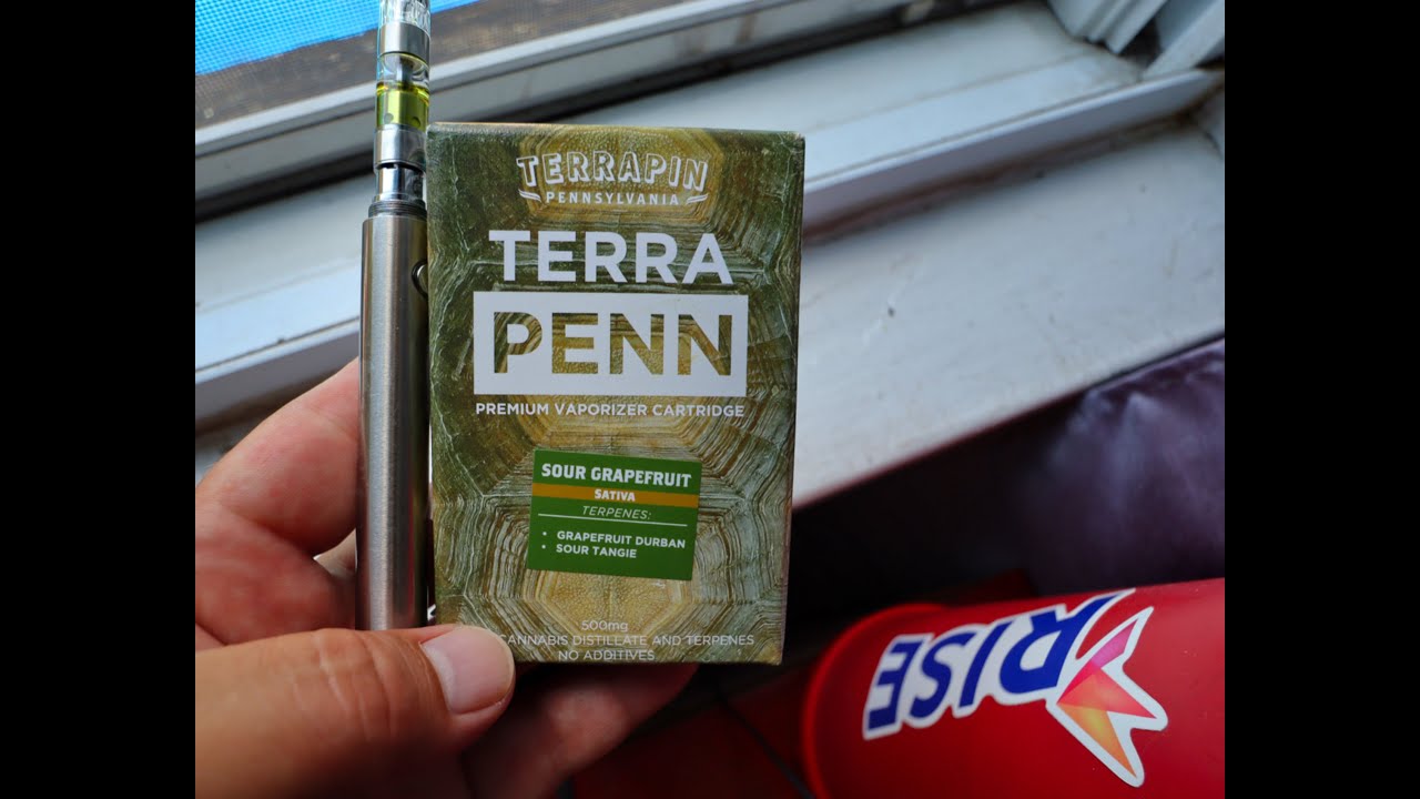 P.A Medical Marijuana TERRAPIN SOUR GRAPEFRUIT DISTILLATE CARTRIDGE