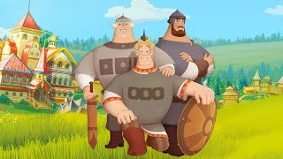 Три Богатыря | Все серии | Смотрим мультфильмы для всей семьи 