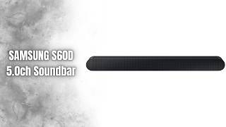 Samsung HW-S60D Soundbar Review | 5.0ch All-in-One Dolby Atmos Soundbar!