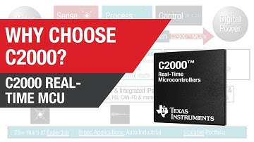 Why C2000™ MCUs for your real-time needs?