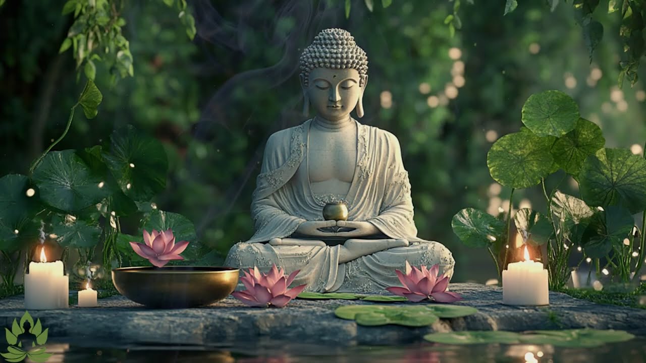 Deep Meditation Music For Positive Energy 🌿Relax Mind Body, Inner Peace ...