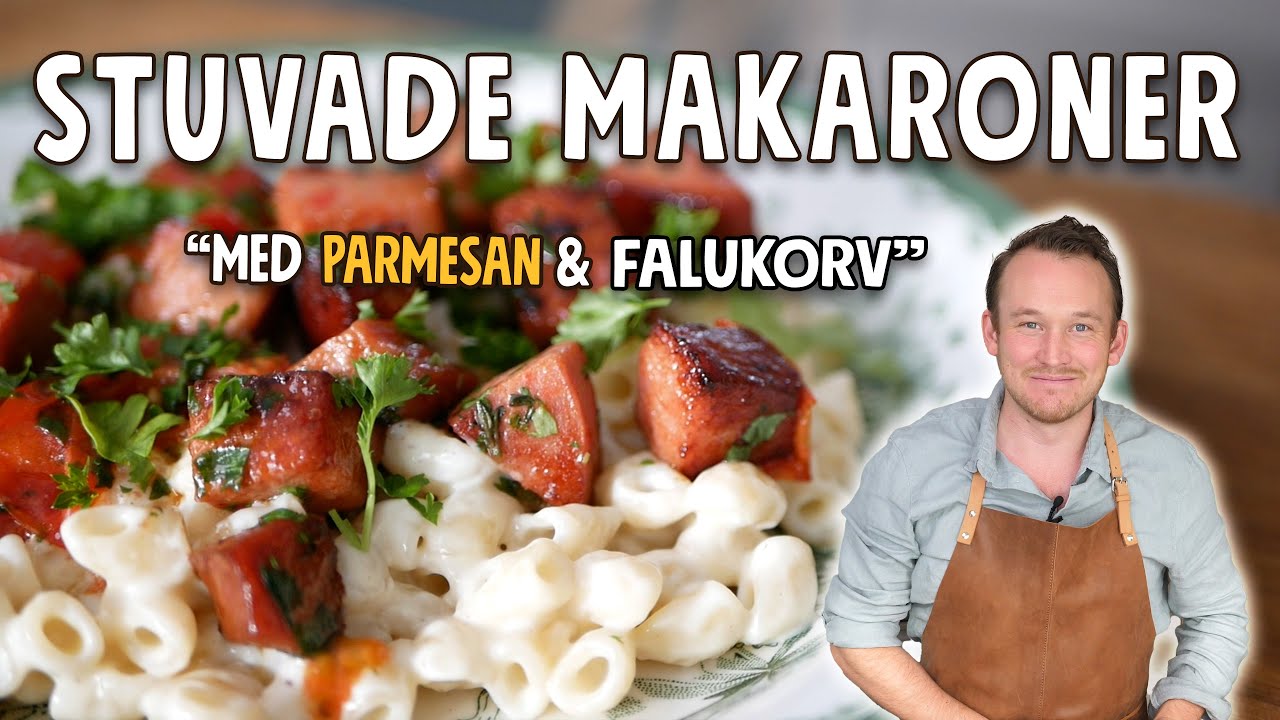STUVADE MAKARONER OCH FALUKORV! 