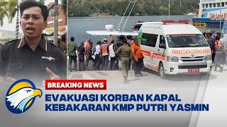 BREAKING NEWS - Kebakaran KMP Putri Yasmin di Selat Lombok, 1 Meninggal Dunia