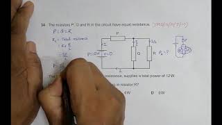 2010 CAIE AS & A level May June Physics Paper 12 Q. No. 34 (9702/12/M/J/10) by Sajit C Shakya