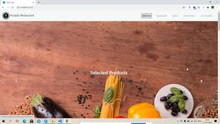 Reactjs Restaurant Template Free Working Demo