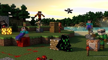 Minecraft LEVEL : NOOB : Rock, Paper and scissors Machine EASY build