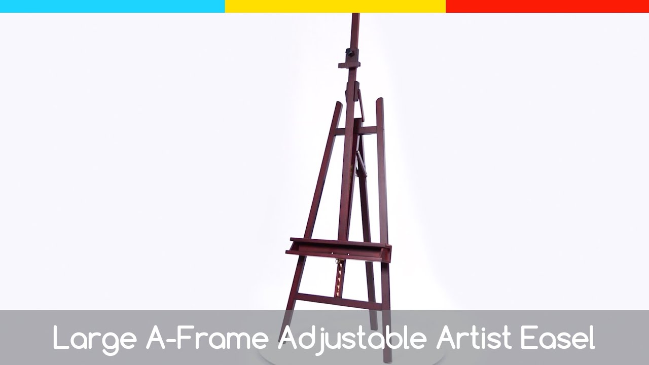 MEEDEN Artist Large A-Frame Adjustable Easel Stand