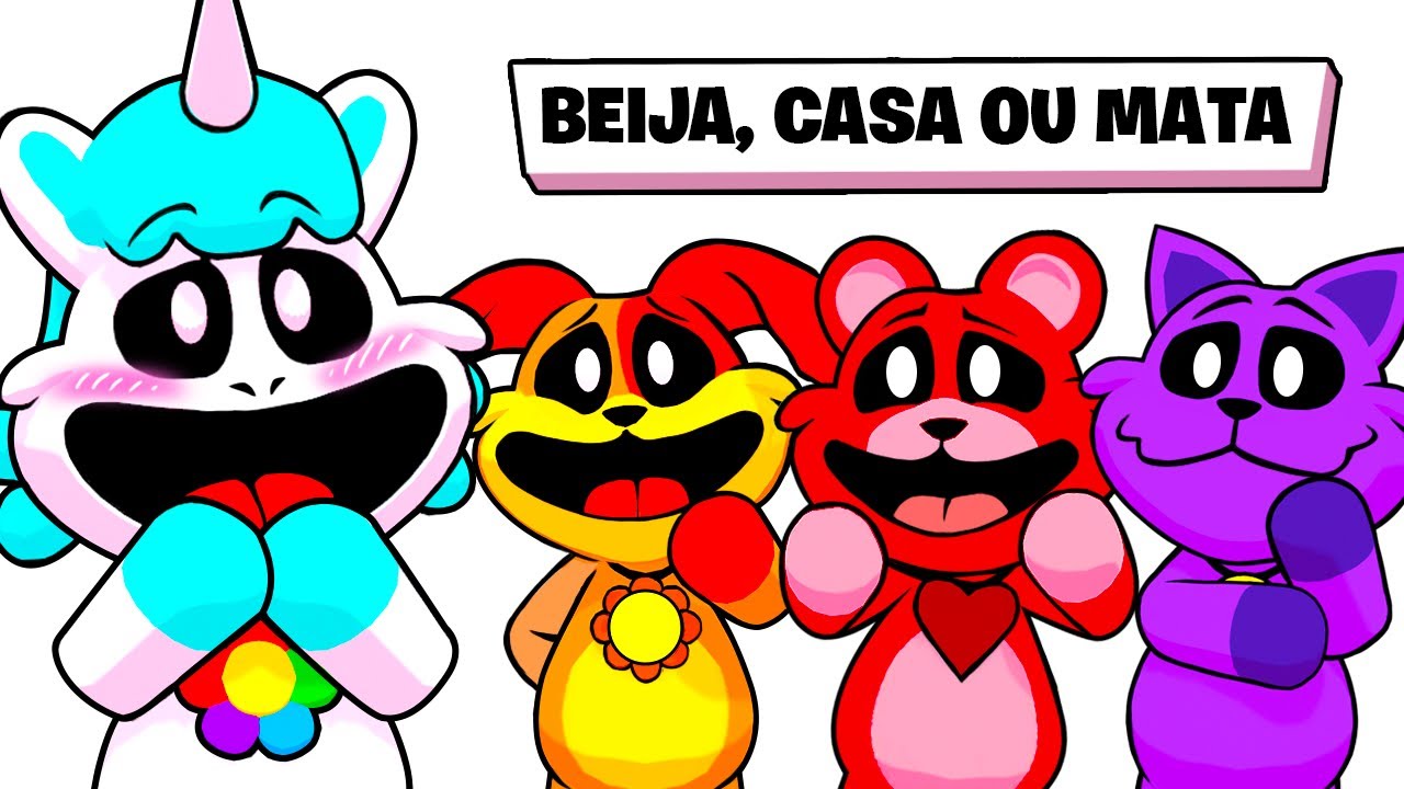 Crafty CASOU com o DogDay? Beija Casa ou Mata dos Smiling Critters VR