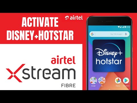 How To Activate DISNEY+HOTSTAR Subscription for free For Airtel XStream Fiber Users