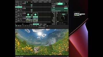 [Resolume plugin] 360 Equirectangular to Sphere Effect (made with Wire)