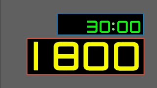 Famous 1,800 Seconds Countdown Timer (30 Minutes Countdown Clock) Remix Similar BBC News (BBC Main menu) Profile