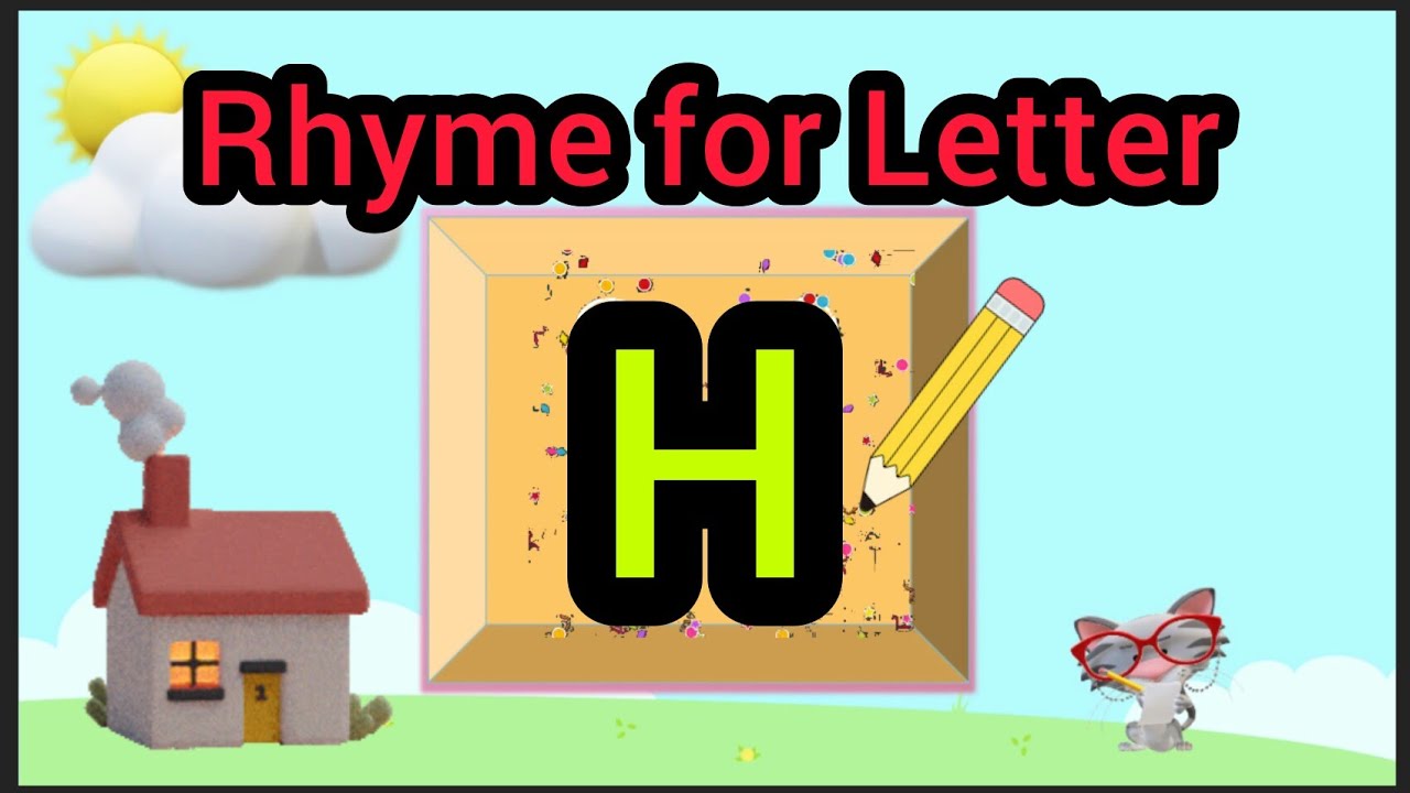 letter H | Nursery Class Teaching | English Word with H | Fun Learning at Home