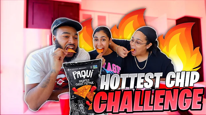 WE TRIED THE HOTTEST CHIP (GHOST PEPPER) AND IT WENT LEFT!!! FEAT. PIO