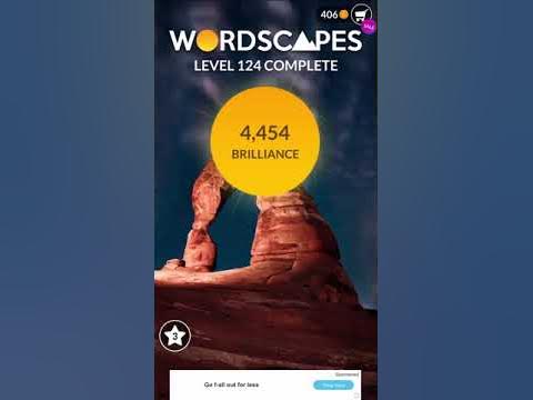WORDSCAPES LEVEL 124 ANSWERS - YouTube