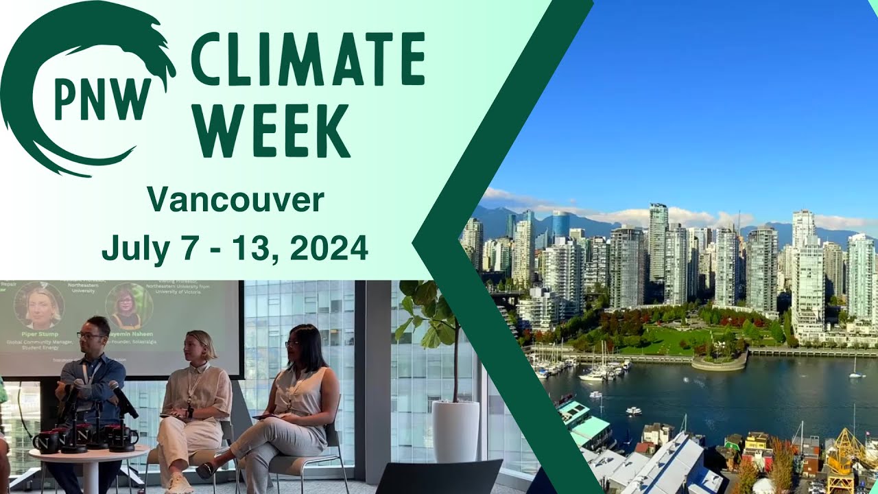 PNW Climate Week Vancouver 2024 - YouTube