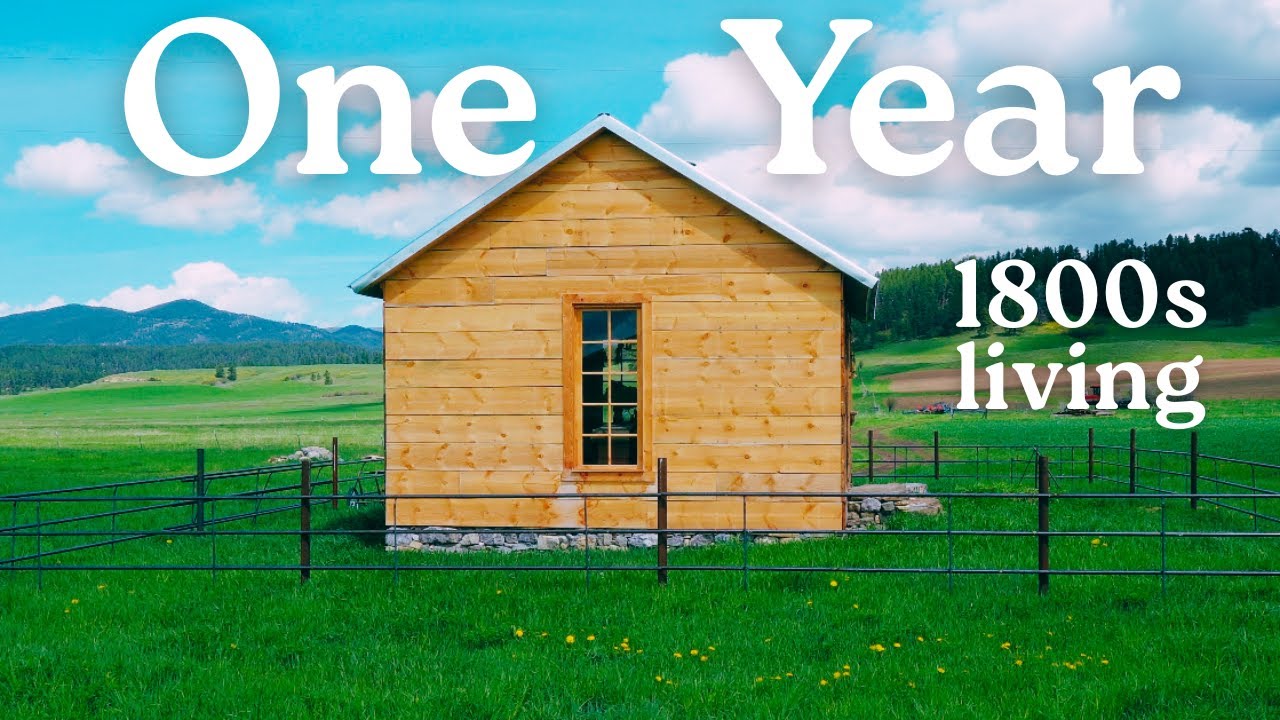Год в хижине 1889 года 🔥