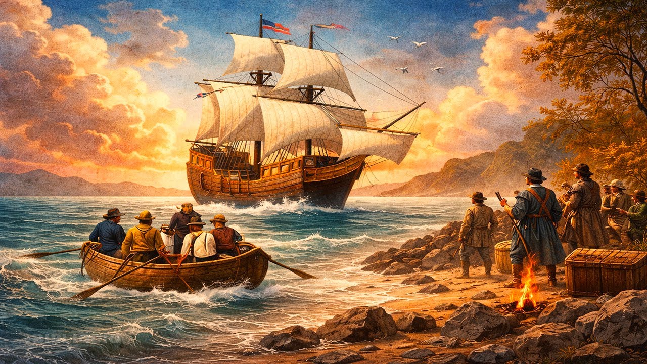 🎧 [PODCAST] #01 Le Mythe du Mayflower- L'Amérique, Rêves & Fantômes