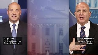 White House advisers Gary Cohn and H.R. McMaster on Kushner controversy