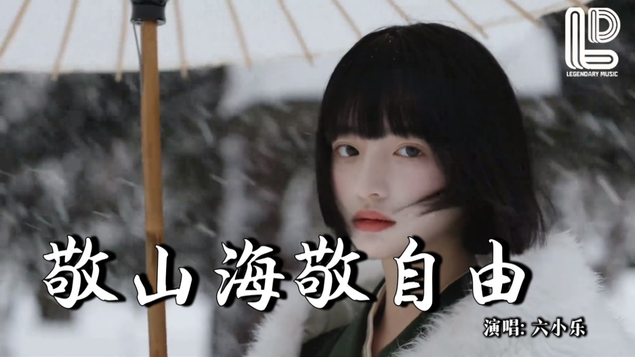 六小乐 - 敬山海敬自由 (抖音热播DJ版) Jing Shan Hai Jing Zi You『天地好大 世界好宽，我想去走走，一个人静静 听风的温柔』抖音版｜ 热门爆火版『动态歌词MV』