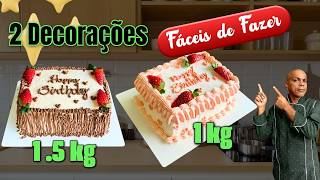 Decorações de Bolo de Festa Para Iniciantes na Confeitaria