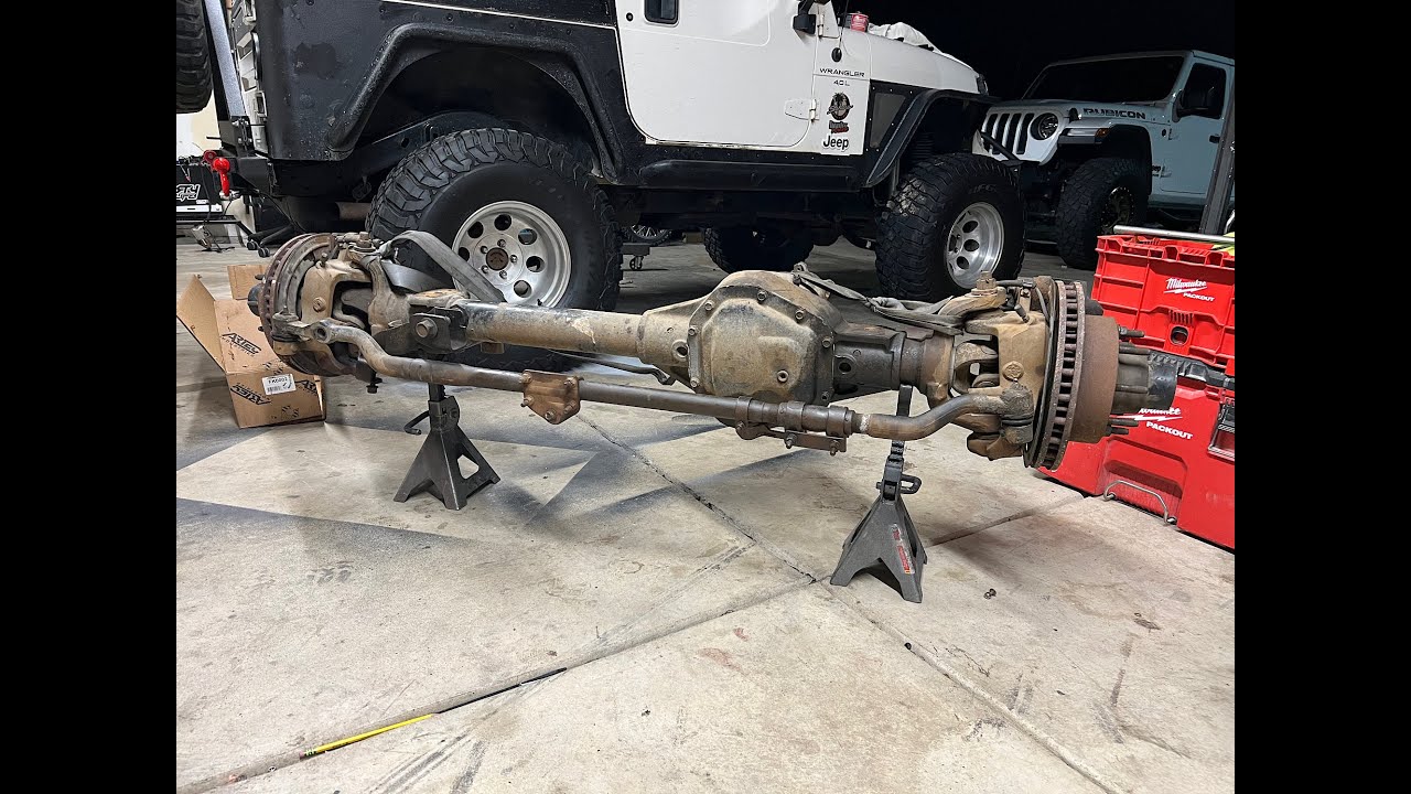 First Parts for the TJ one ton Swap!!! [ EP1] YouTube