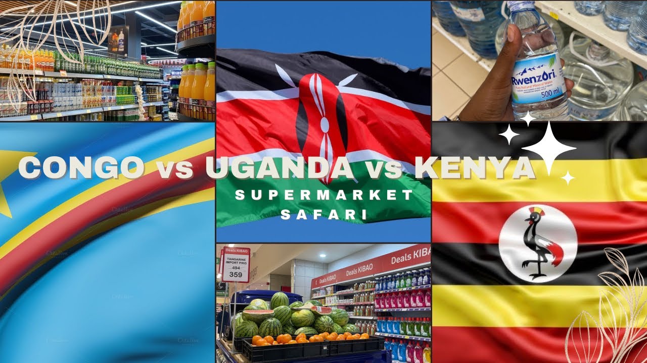 Supermarkets Safari: Congo vs Uganda vs Kenya 🇨🇩🇺🇬🇰🇪