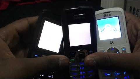 Nokia 1680c-2 vs Nokia 2610 vs LG GB102 Speed Race