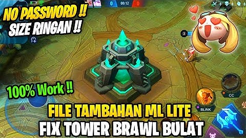 Data Fix Tower Brawl Bulat | Data Full Fitur Mode Brawl Terbaru Patch Xavier | File Tambahan Ml Lite
