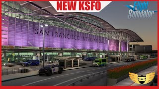 MSFS LIVE | NEW SCENERY | BM World & AmSim San Francisco International Airport | KLAX - KSFO - KSAN