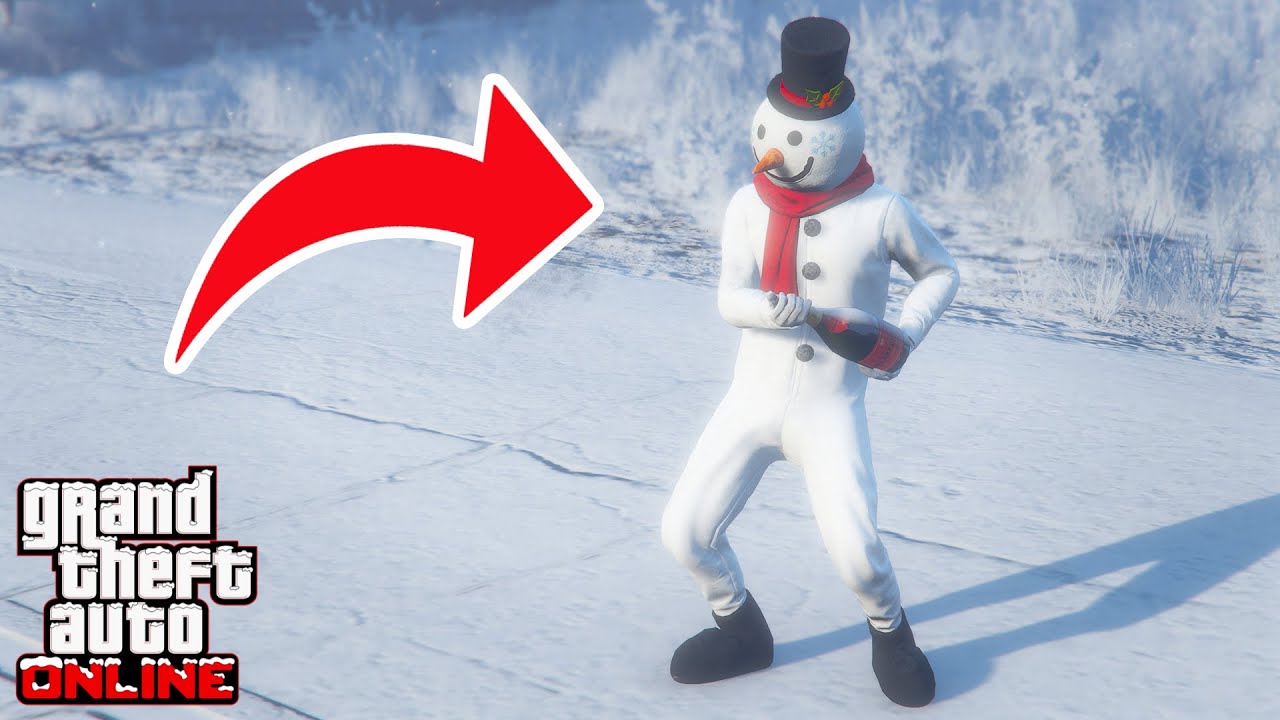 ALL 25 SNOWMAN LOCATIONS GUIDE (UNLOCK THE SNOWMAN OUTFIT) GTA 5 ONLINE YouTube