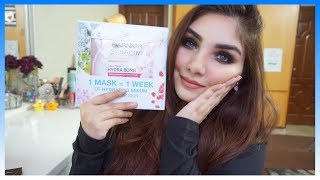 Garnier Hydra Bomb tissue mask review in urdu/hindi