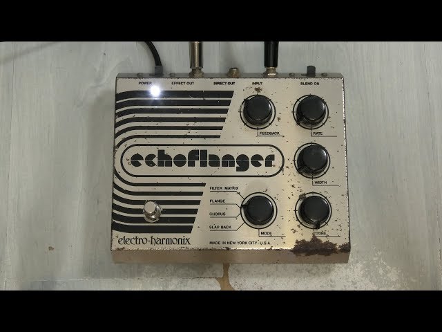 EHX Echoflanger Tweaking - YouTube