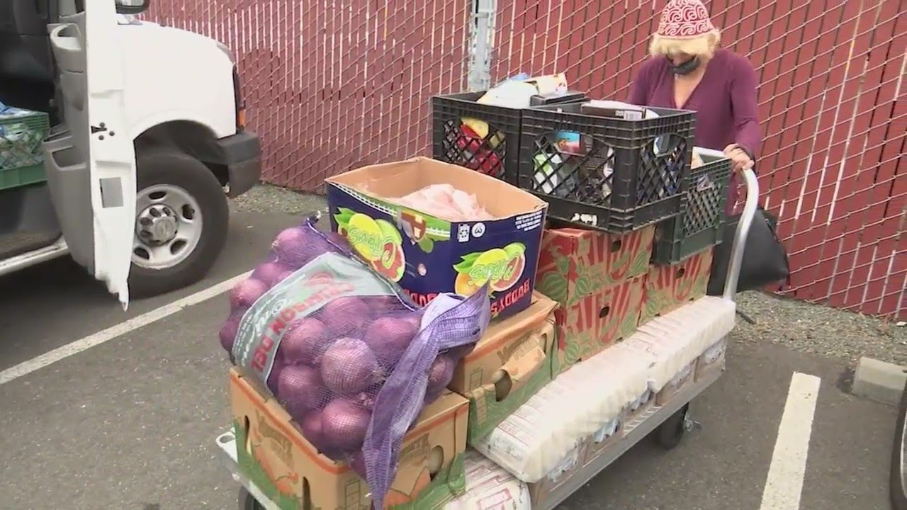 Alameda County food bank serving a community in need YouTube