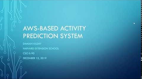 CSCIE90 Final Project - Long video with demo