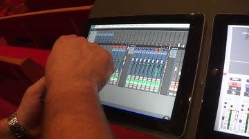 iLive Apps on 2 iPads