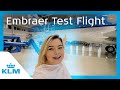 KLM Intern On A Mission - Embraer Test Flight