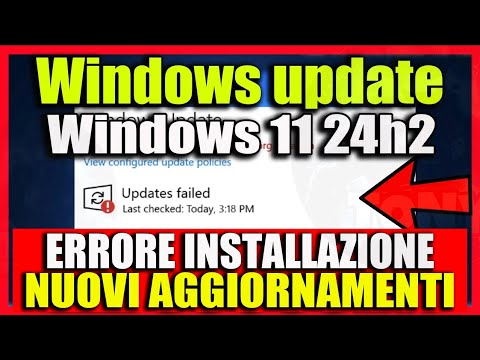 Windows Update | Come risolvere ERRORE INSTALLAZIONE degli aggiornamenti ( 0xC1900101 ) - tutorial