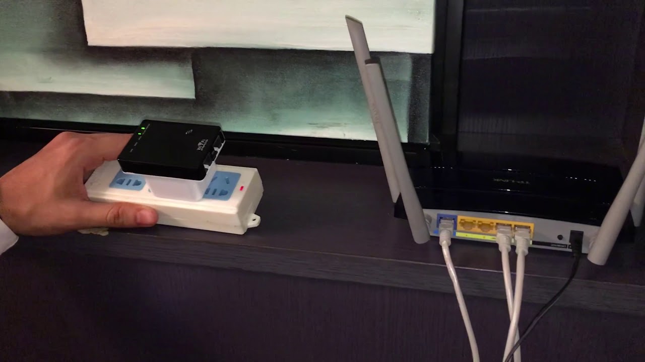 WiFi Repeater - Instalación en modo router o punto de acceso - YouTube