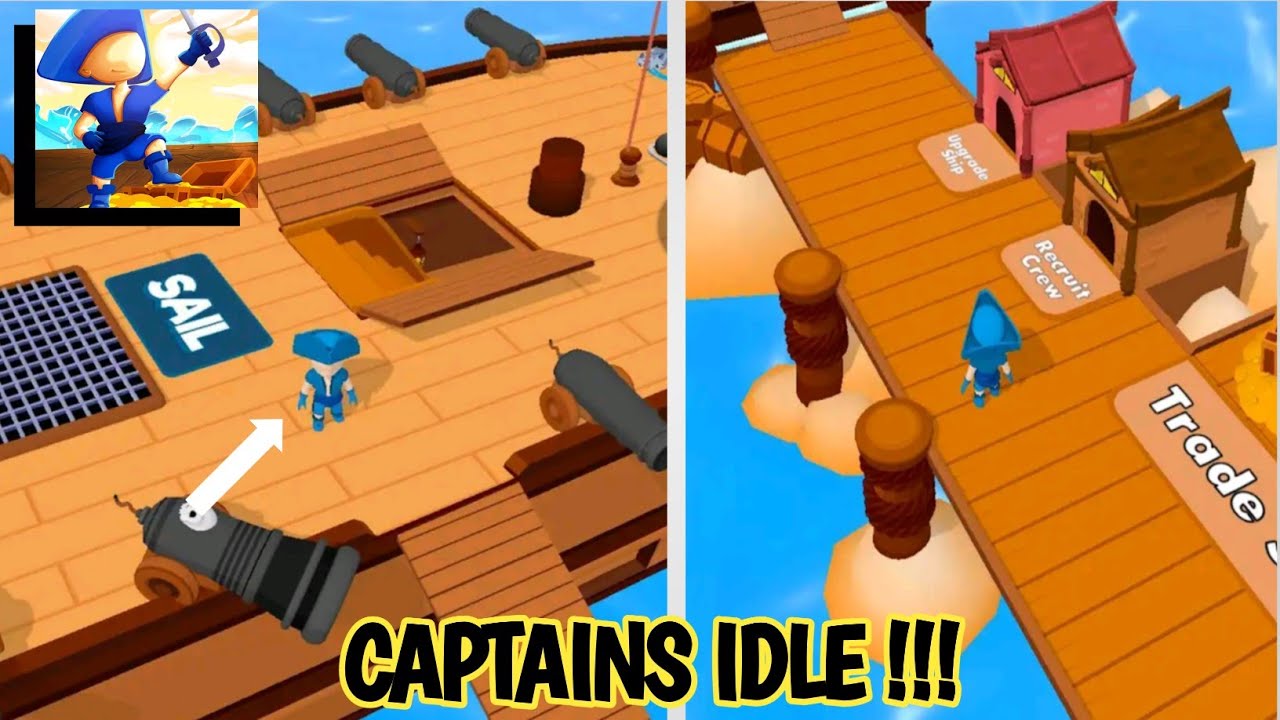 🏴‍☠️ CAPTAINS IDLE 💣 GAMES ANDROID/IOS [GAMEPLAY WALKTROUGH] PART #2
