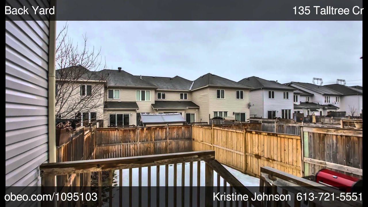 135 Talltree Cr Ottawa ON K2S0B1 - Kristine Johnson - REMAX Absolute Realty Inc, Brokerage