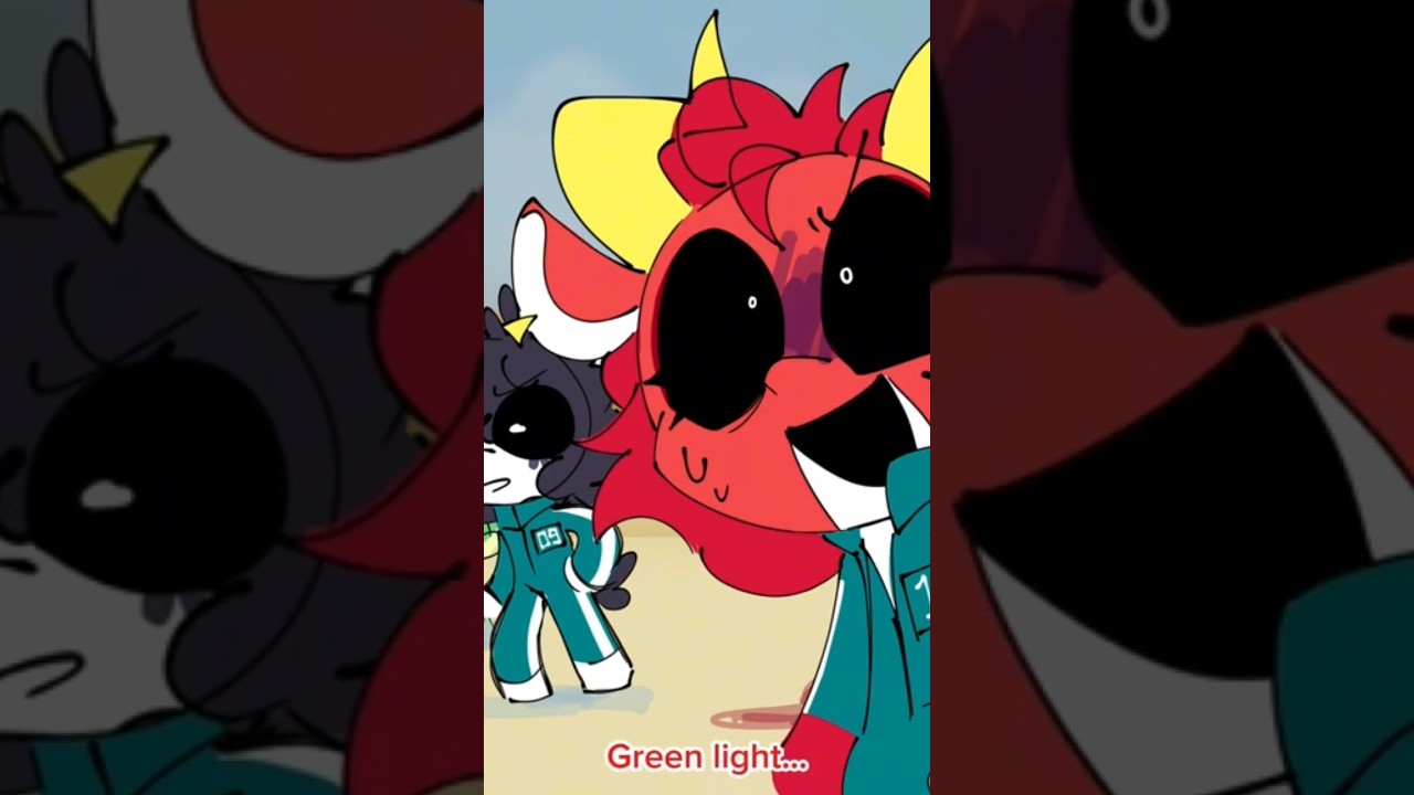 Squid game x nightmare critters animation 