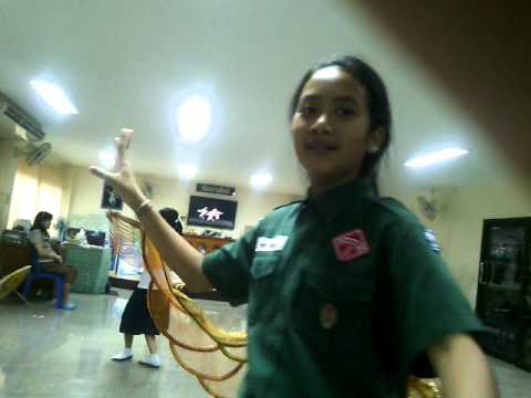 รำกินรีร่อน ณ ห้องรำอนุบาลระยอง
