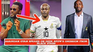 Asamoah Gyan Finally Speaks on Dede Ayew’s Omission From Black Stars Squad, Watch Players Training